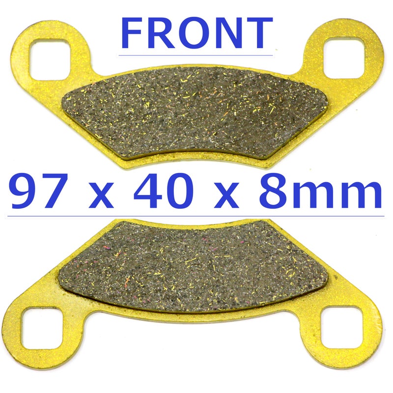 Master Chen Front Rear Brake Pads Brakes for Polaris Sportsman 500 HO/EFI 2003-2008 - 500 Touring EFi Quad 2008-2010 - Sportsman 600 2003-2005 - Sportsman 700 2002-2007 MC0019 - Image 5